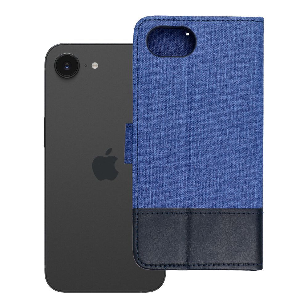 Чехол-книжка для iPhone 16e (SE 4 2025) Gomma Book синий