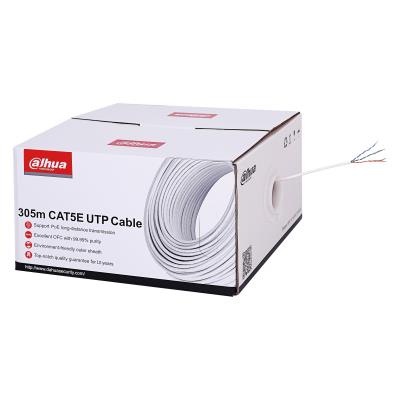 Kabelis DAHUA Cat5e UTP 305m baltas