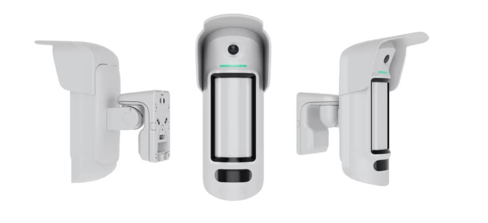 Ajax MotionCam Outdoor HM judesio detektorius, baltas