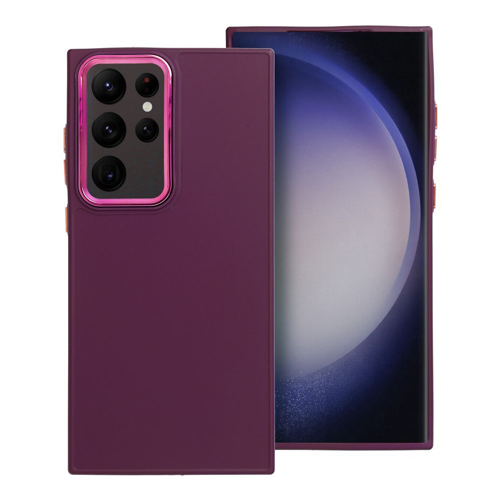 FRAME dėklas telefonui SAMSUNG S23 Ultra violetinis
