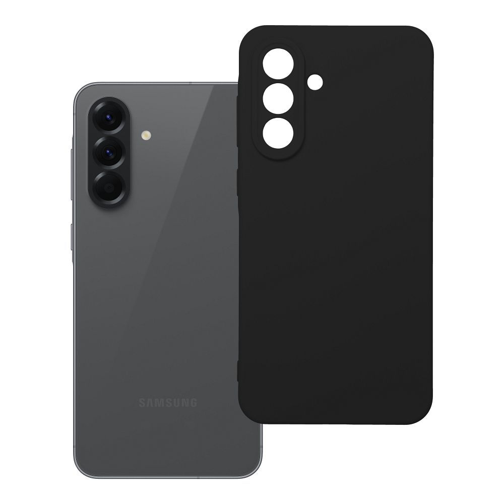 SILIKONINIS dėklas telefonui SAMSUNG A56 5G juodas