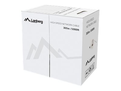 LANBERG LAN Laidas UTP cat.5e 305m Raudonas