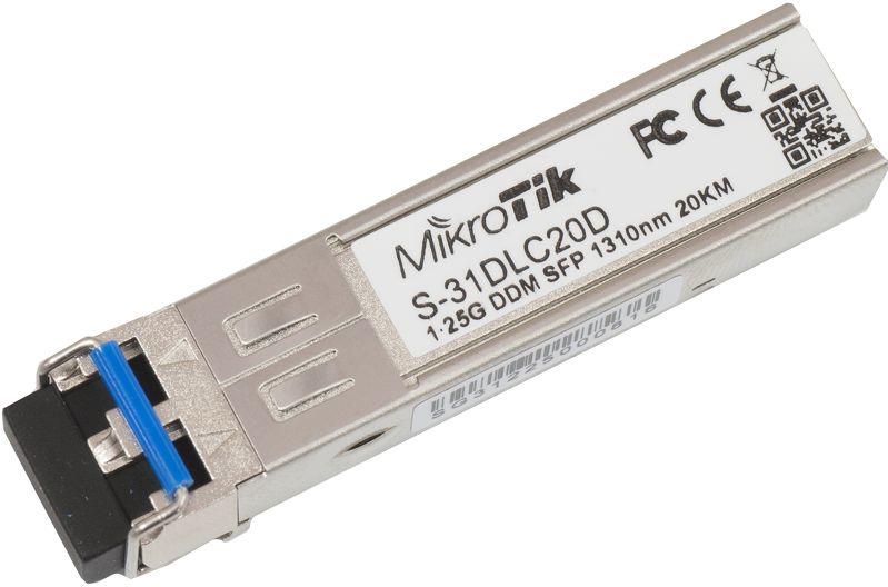 TINKLO SIŲSTUVAS-IMTUVAS SFP/S-31DLC20D MIKROTIK