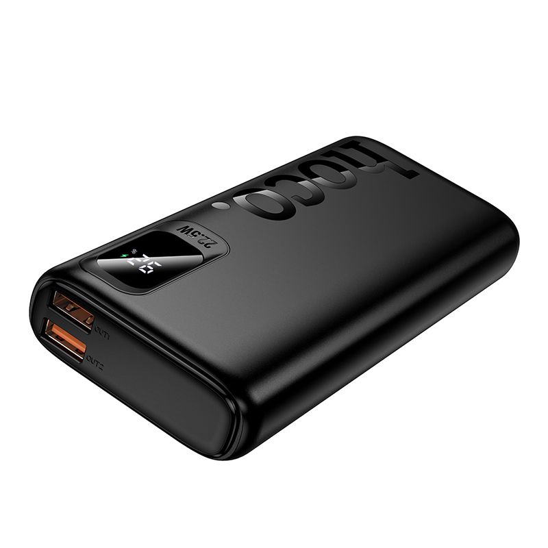 Išorinė baterija Hoco 10000 mAh QC PD 2A 22,5W J158 Pro juoda