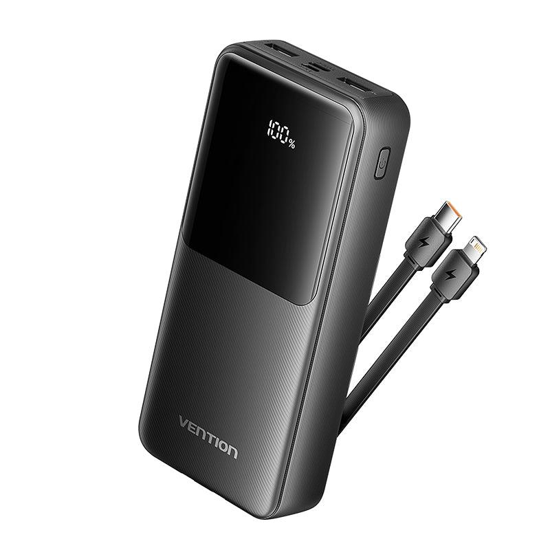 Vention FHPB0 išorinė baterija USB 20000mAh 22.5W juoda
