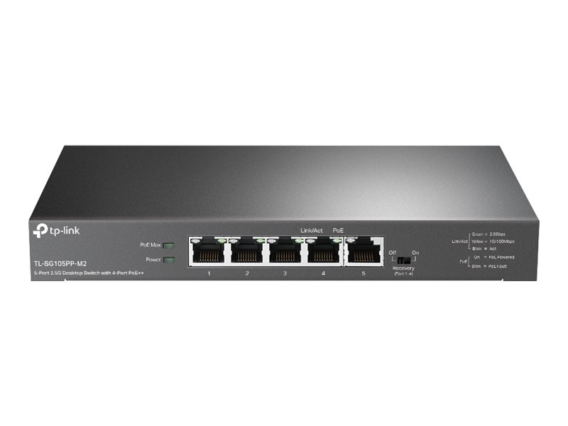 TP-LINK 5 prievadų 2.5G stalinis komutatorius