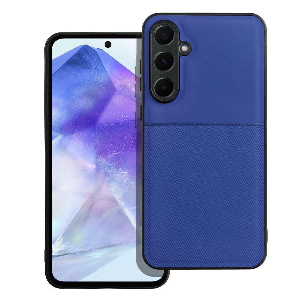 NOBLE Dėklas telefonui SAMSUNG A55 5G mėlynas