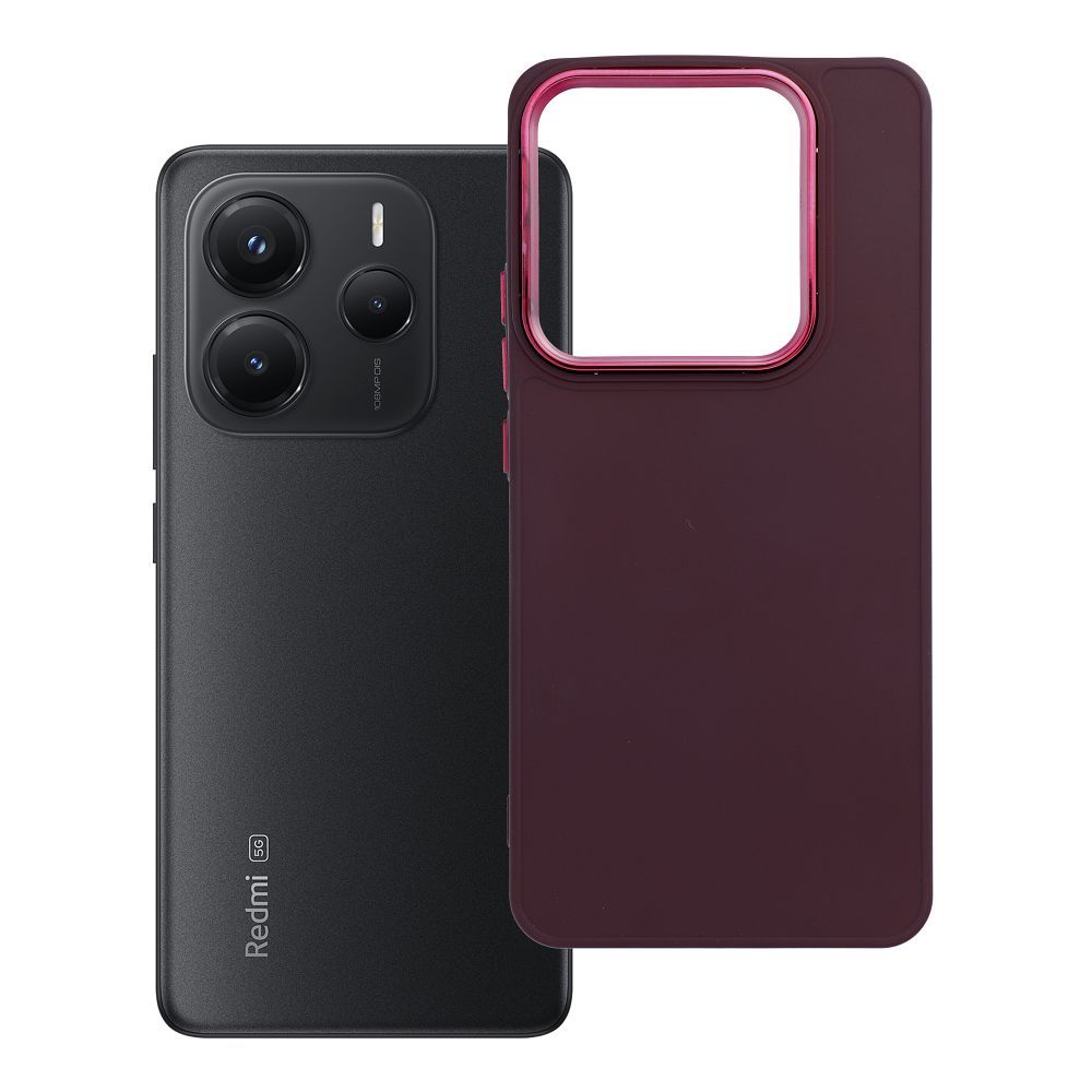FRAME dėklas telefonui XIAOMI Redmi Note 14 5G violetinė