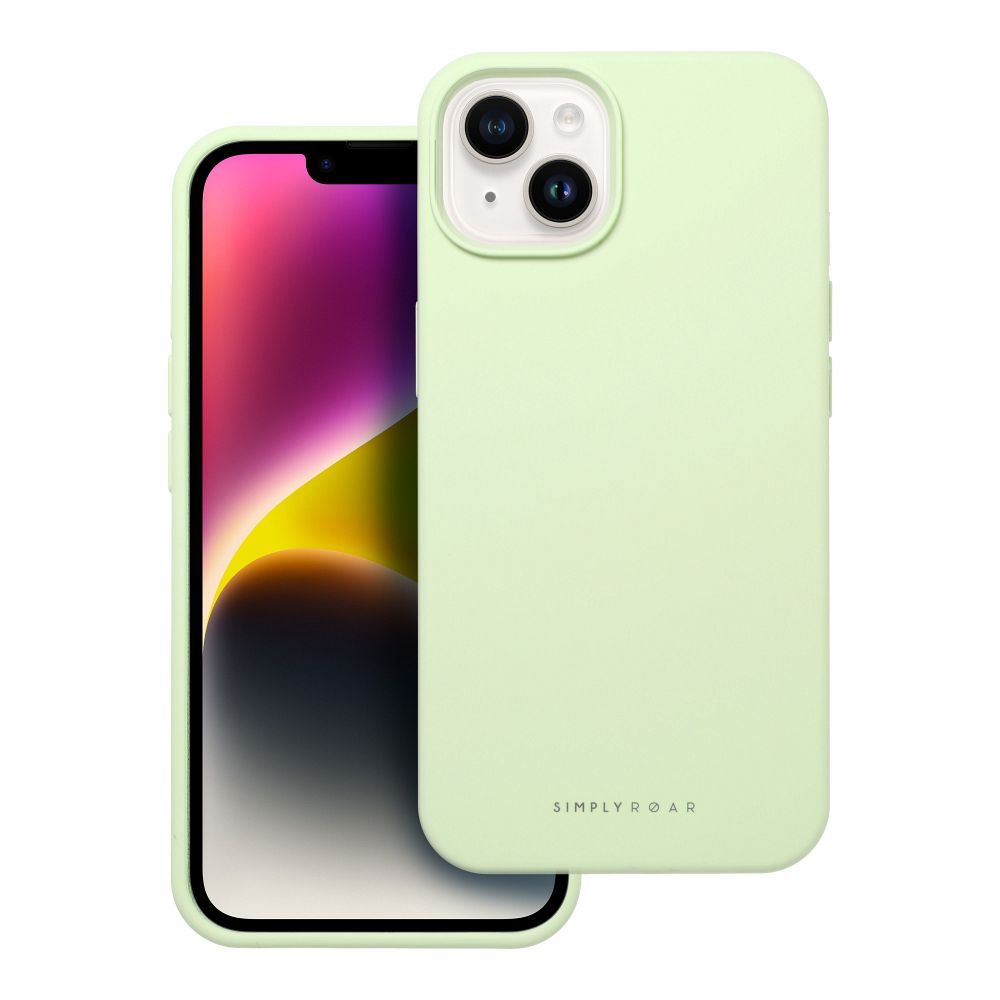 Dėklas telefonui CLOUD SKIN IPHONE 14 - šviesiai žalias