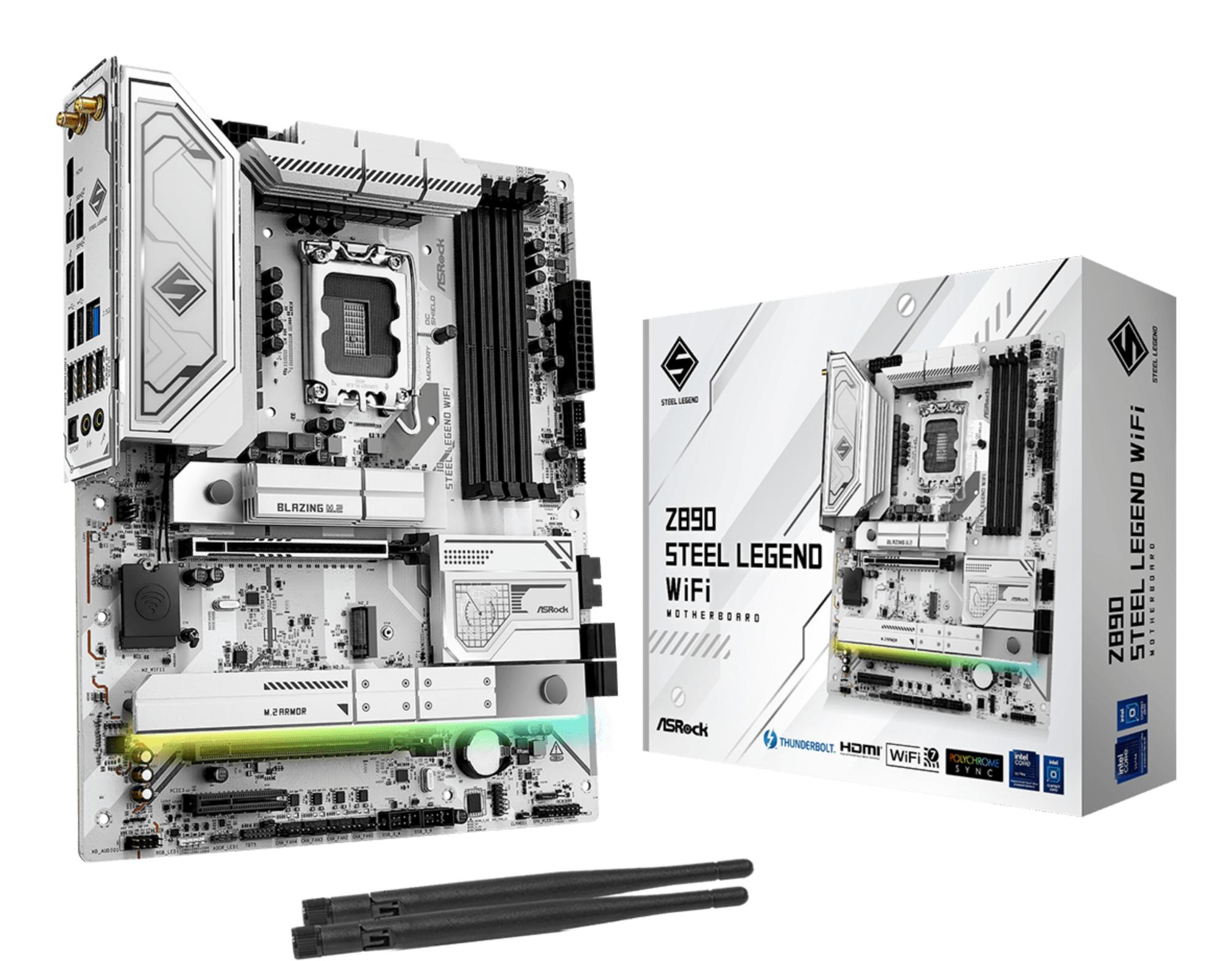ASRock Z890 Steel Legend WiFi pagrindinė plokštė