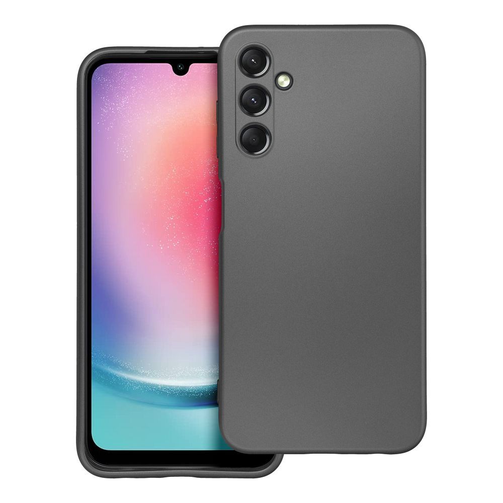 METALLIC dėklas telefonui SAMSUNG A25 5G pilkas