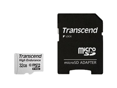 TRANSCEND High Endurance 32GB microSDHC atminties kortelė