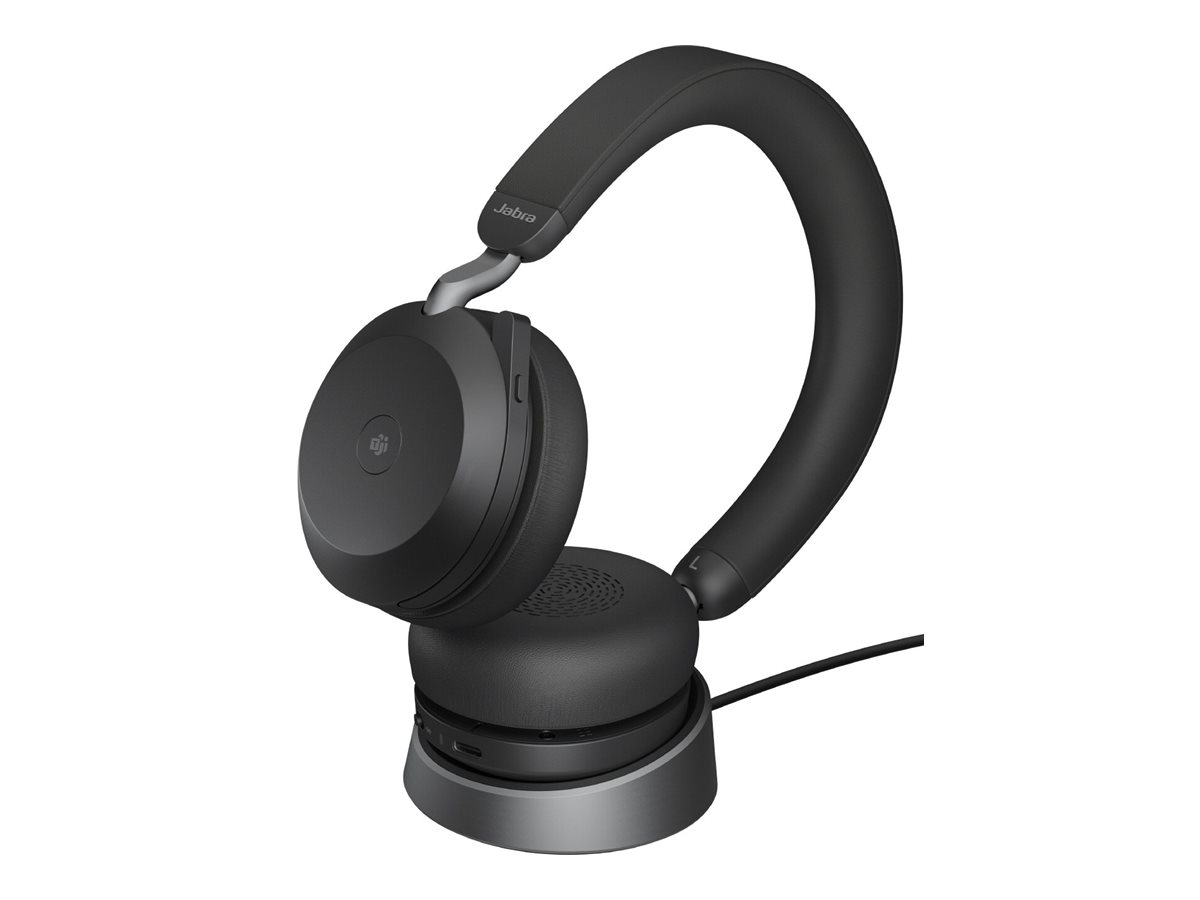 Jabra Evolve2 75 on-ear Bluetooth ausinės