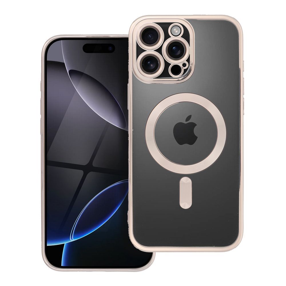 ELECTRO MAG COVER dėklas telefonui suderinamas su Magnetiniu IPHONE 16 Pro Max titanas