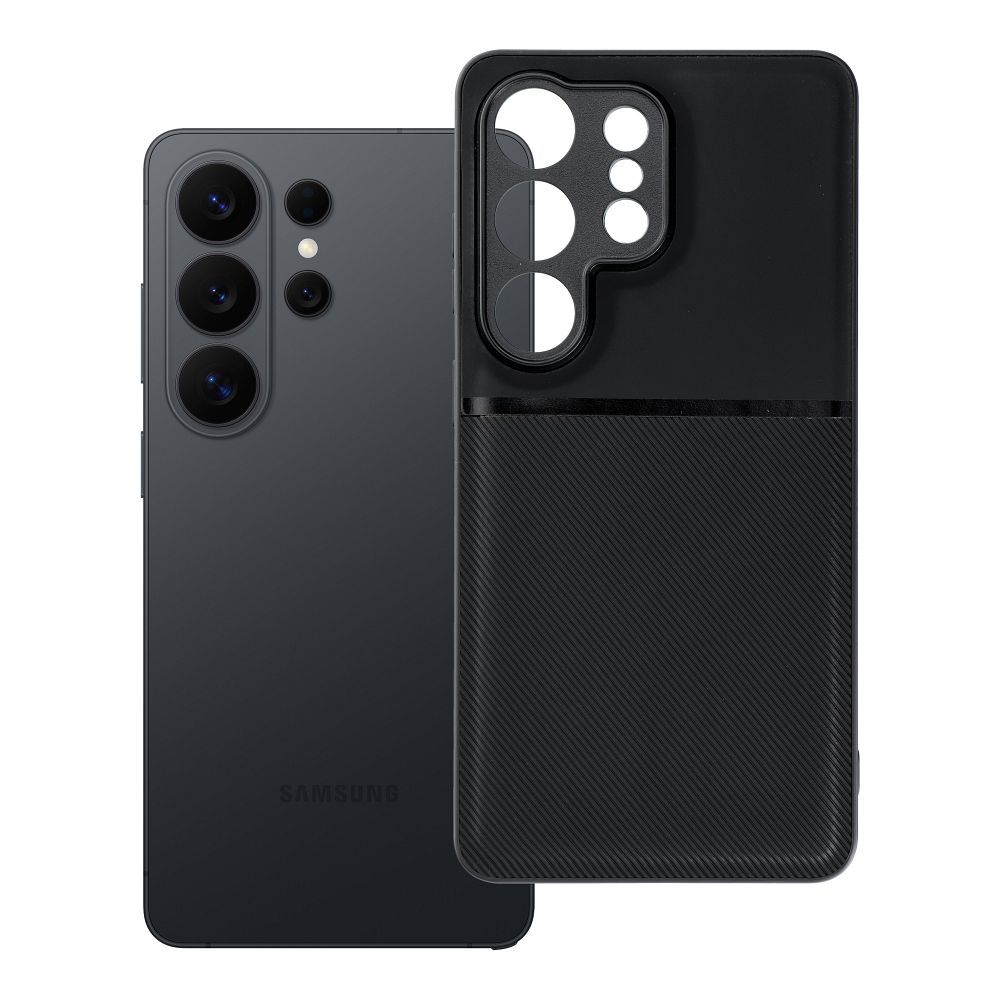 NOBLE dėklas telefonui SAMSUNG S26 Ultra juodas