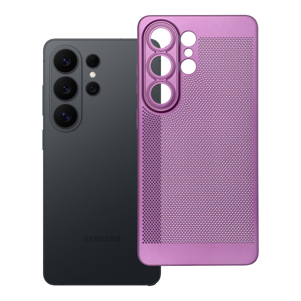 BREEZY dėklas telefonui SAMSUNG S26 Ultra violetinis