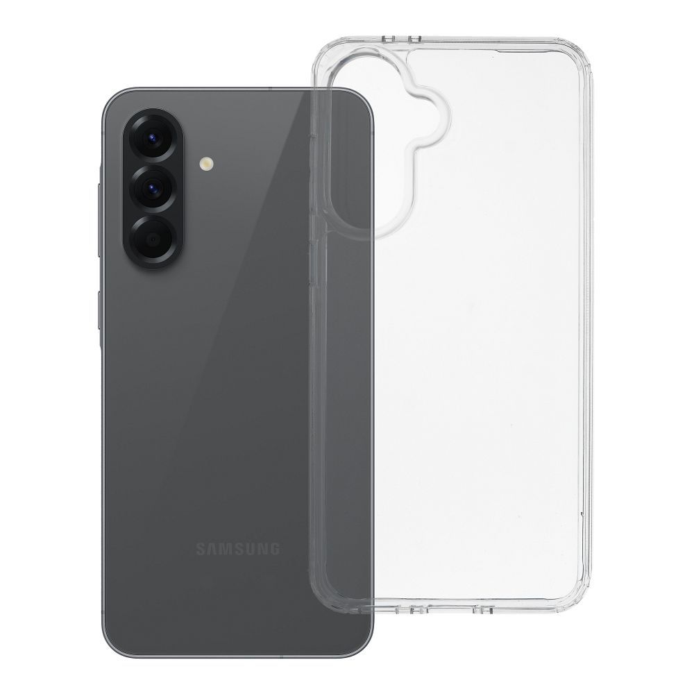 SUPER CLEAR HYBRID dėklas telefonui SAMSUNG A56 skaidrus