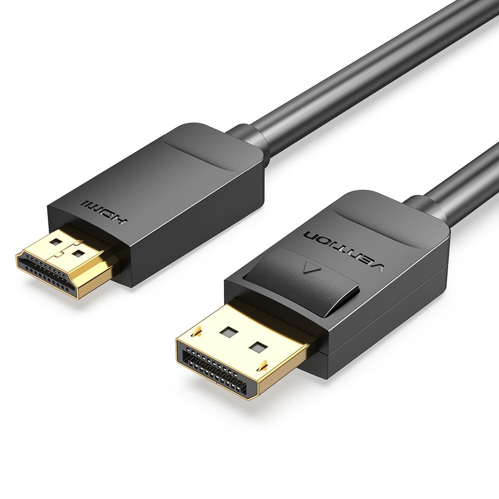 Vention HADBH DisplayPort į HDMI laidas 2m juodas