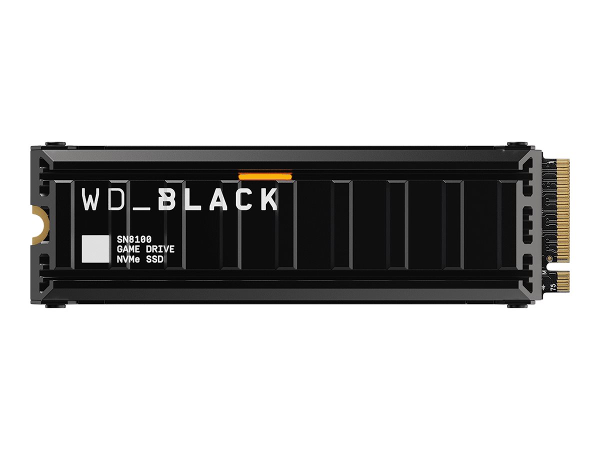 WD Black SN8100 NVMe SSD 4TB su radiatoriumi