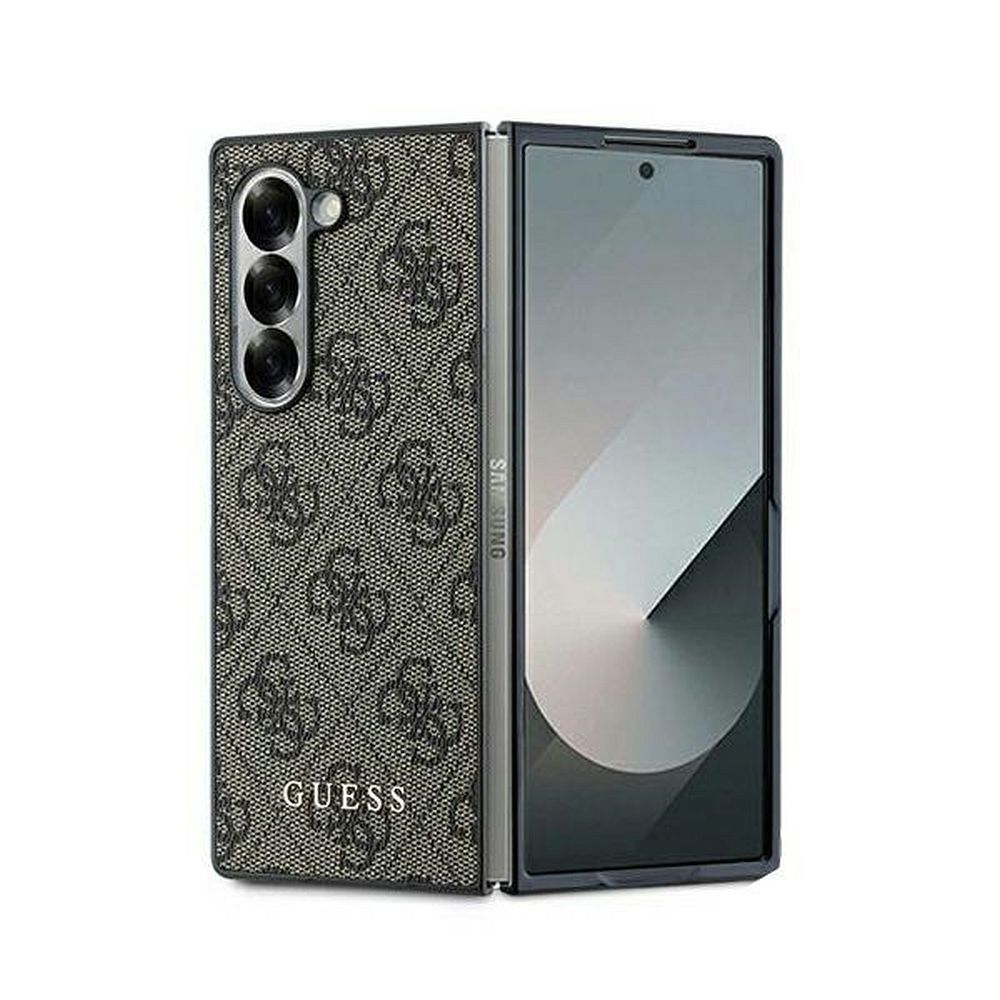 Guess 4G Dėklas telefonui Samsung Galaxy Z Fold 6 - Ruda