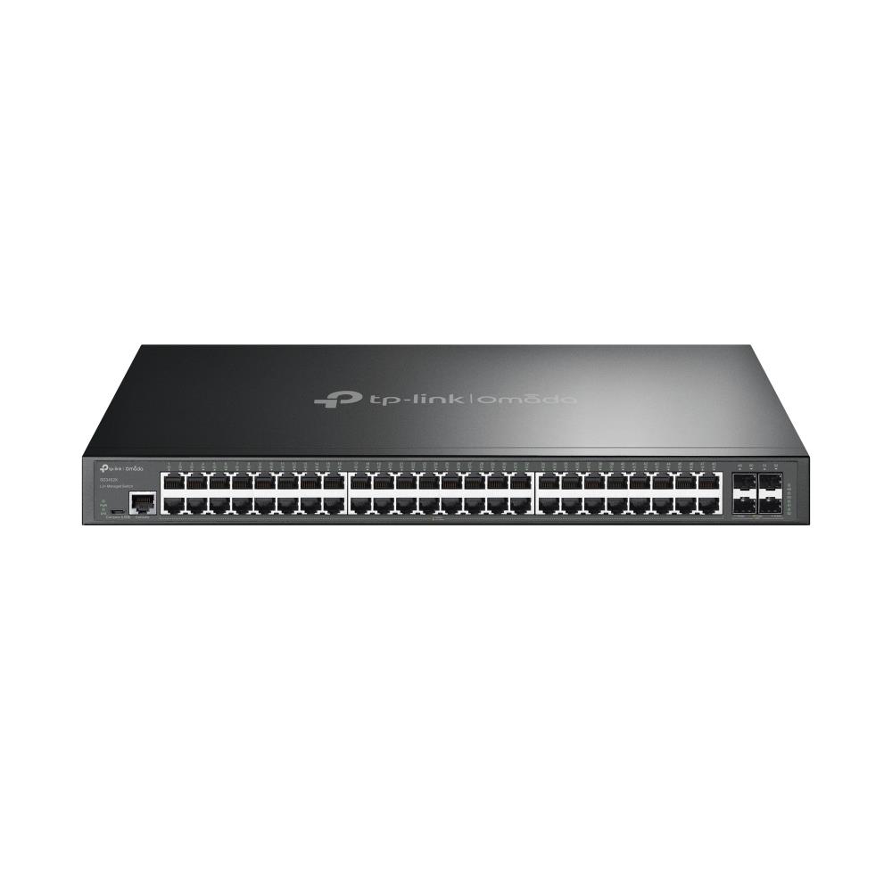 TP-Link Omada 48 priev. gigabitų L2+ valdomas komutatorius su 4x10GE SFP+ lizdais