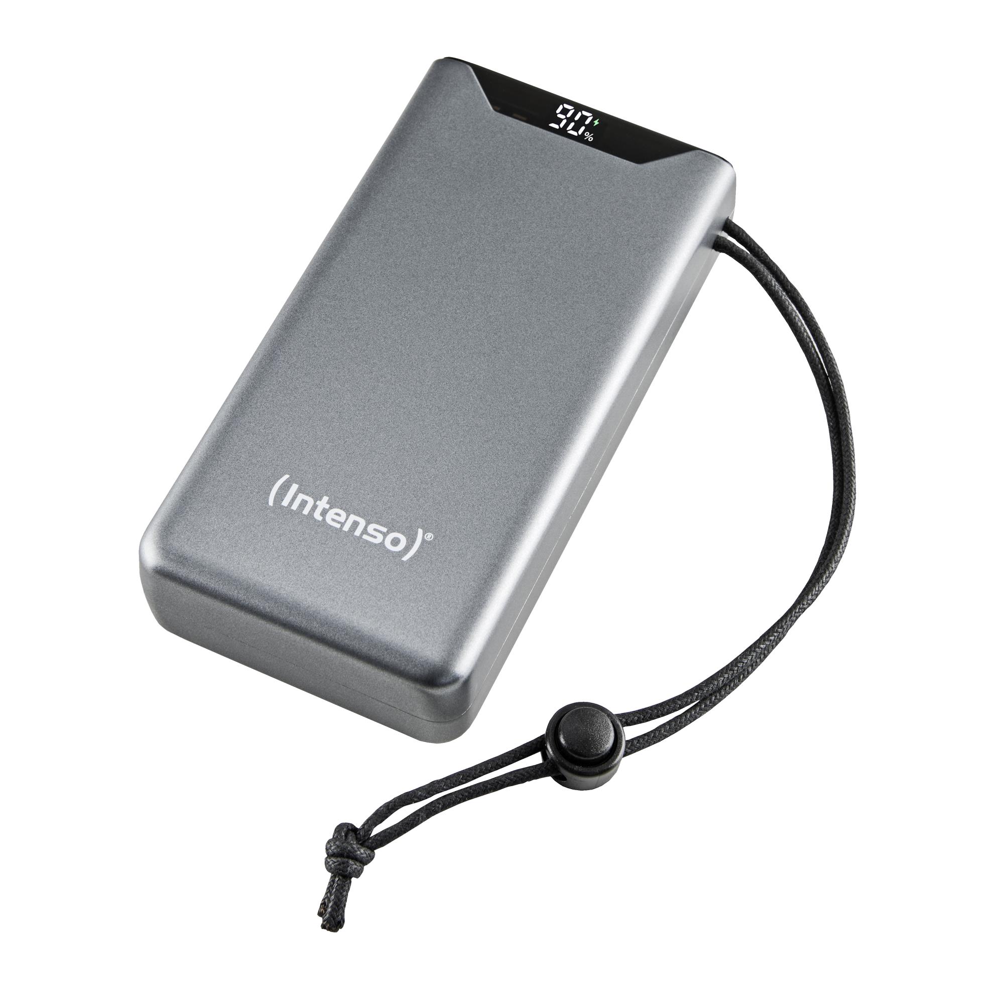 Intenso F20000 išorinė baterija 20000mAh, QC3.0, pilka