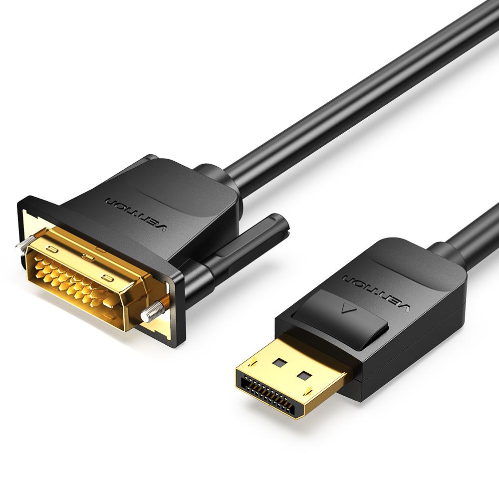 Vention HAFBF DisplayPort į DVI laidas 1m juodas