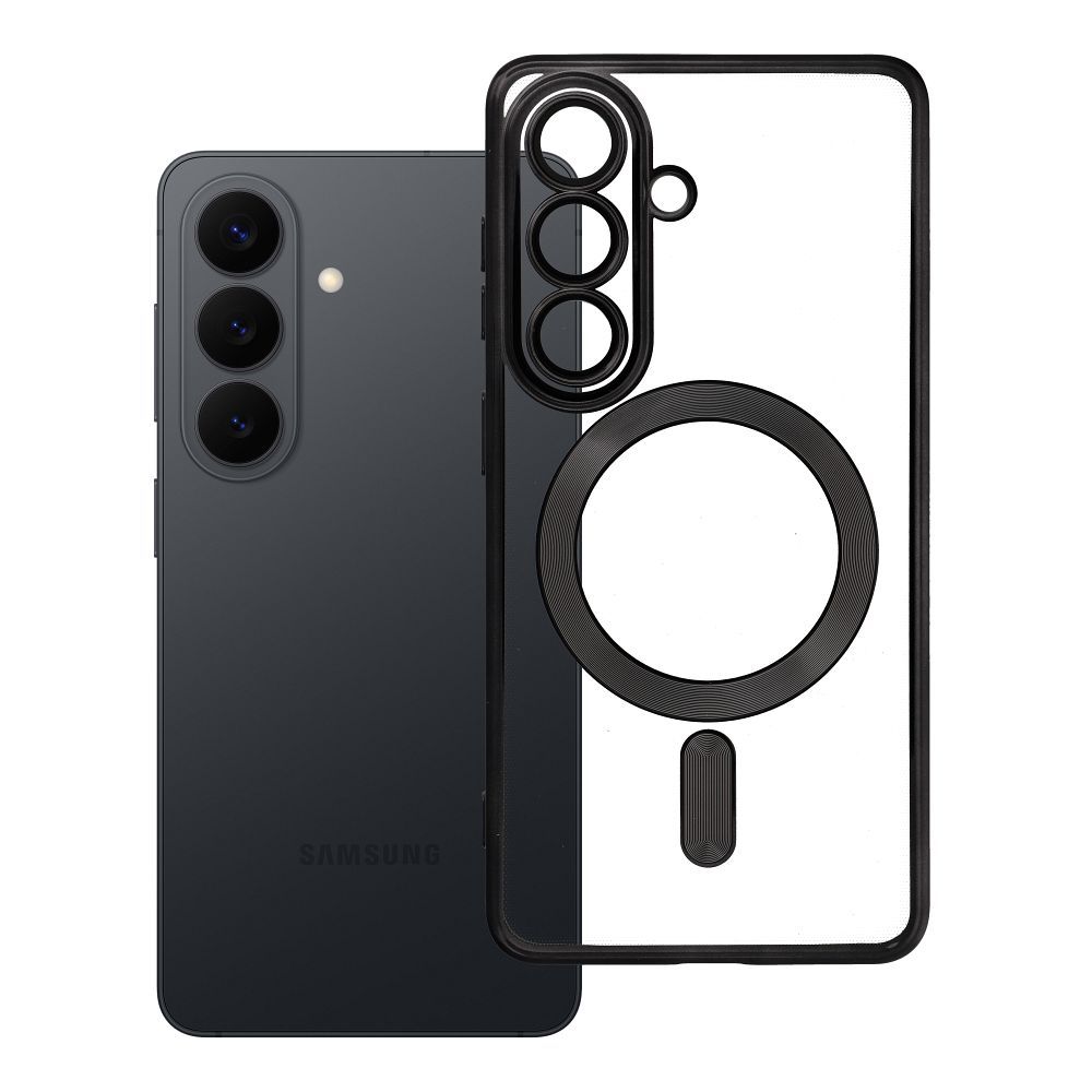 ELECTRO MAG COVER dėklas telefonui su MagSafe SAMSUNG S26 Pro juodas