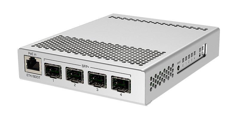 Komutatorius MikroTik CRS305-1G-4S+IN PoE