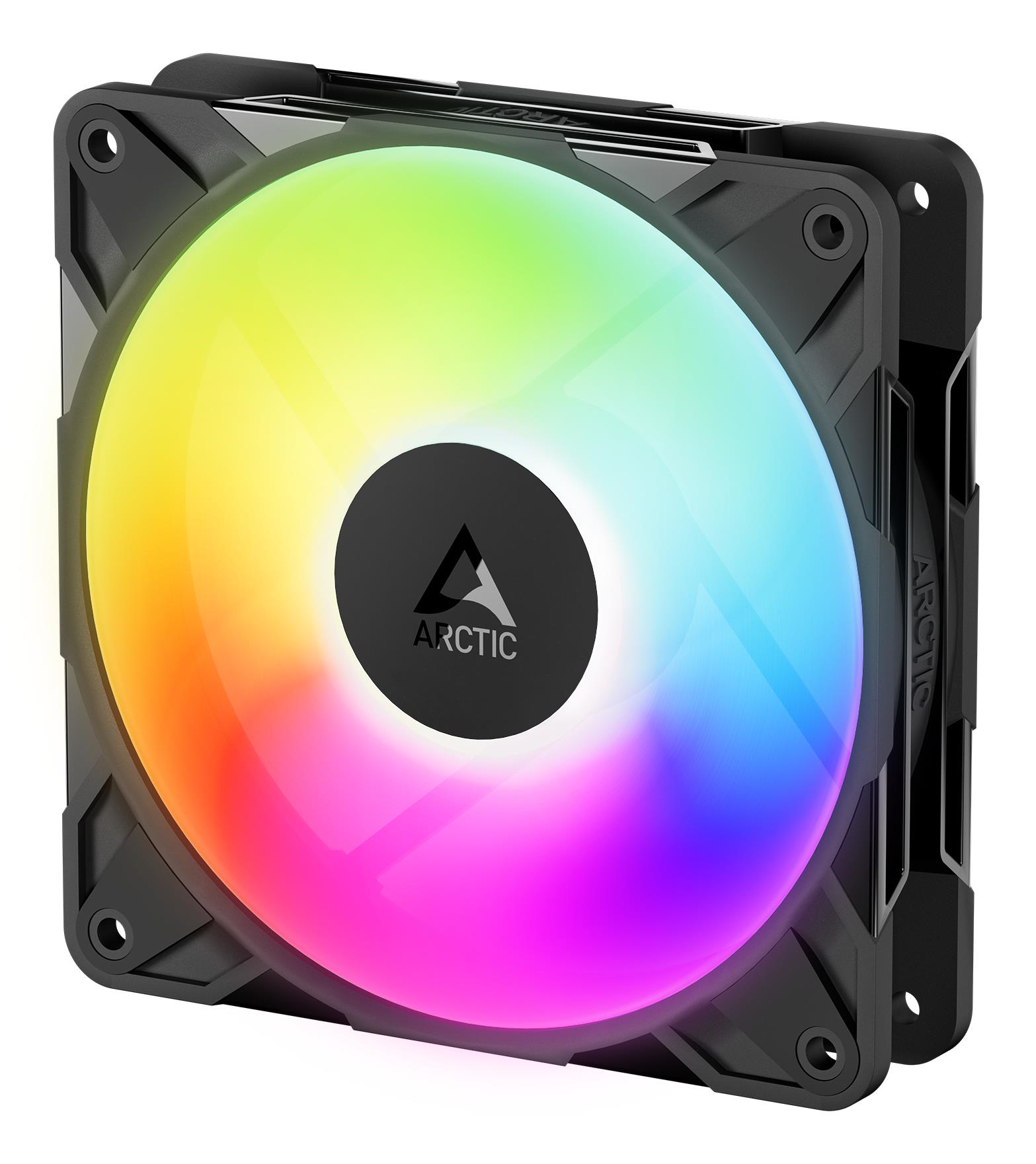 Korpuso ventiliatorius 120mm Arctic P12 Pro A-RGB juodas