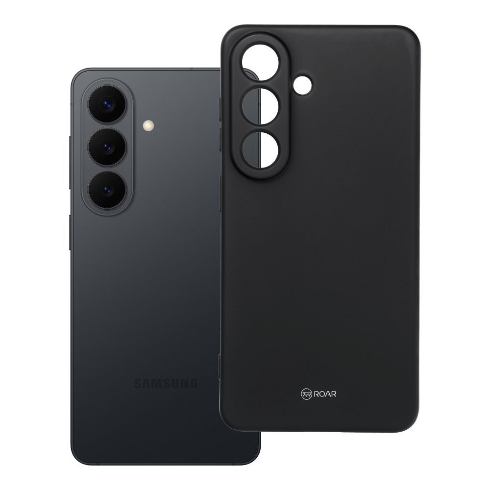 ROAR dėklas telefonui COLORFUL JELLY skirtas SAMSUNG S26 Pro juodas