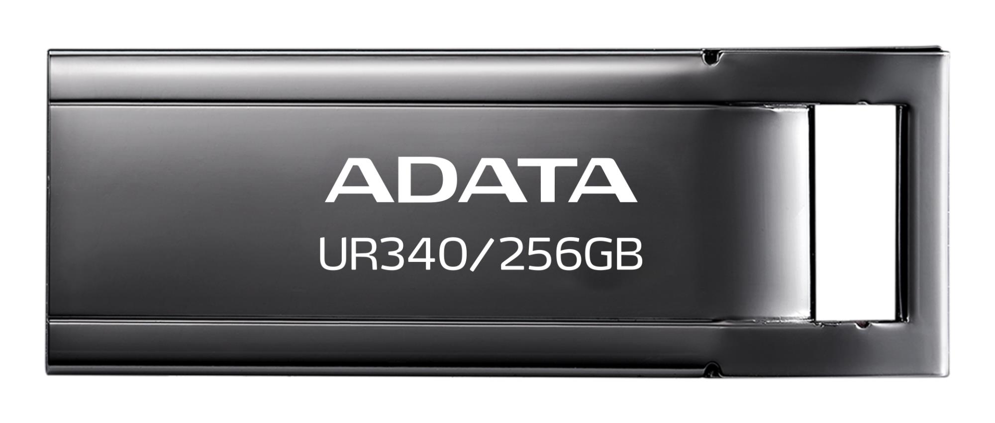 USB atmintinė ADATA 256GB USB 3.2 juoda UR340