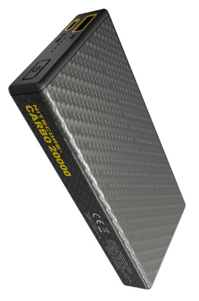 Nitecore Carbo 20000 išorinė baterija 20000mAh
