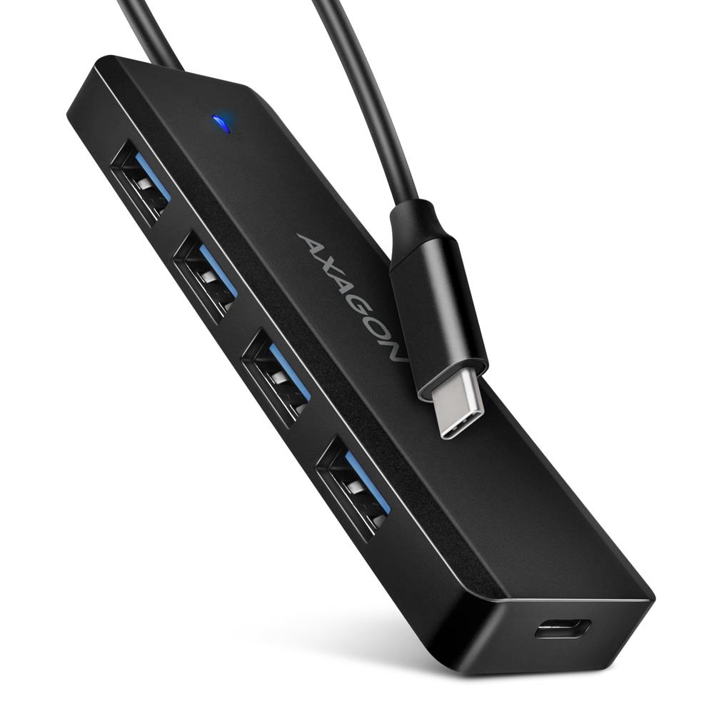 Axagon USB-C kelioninis šakotuvas 0.19m HUE-C1C