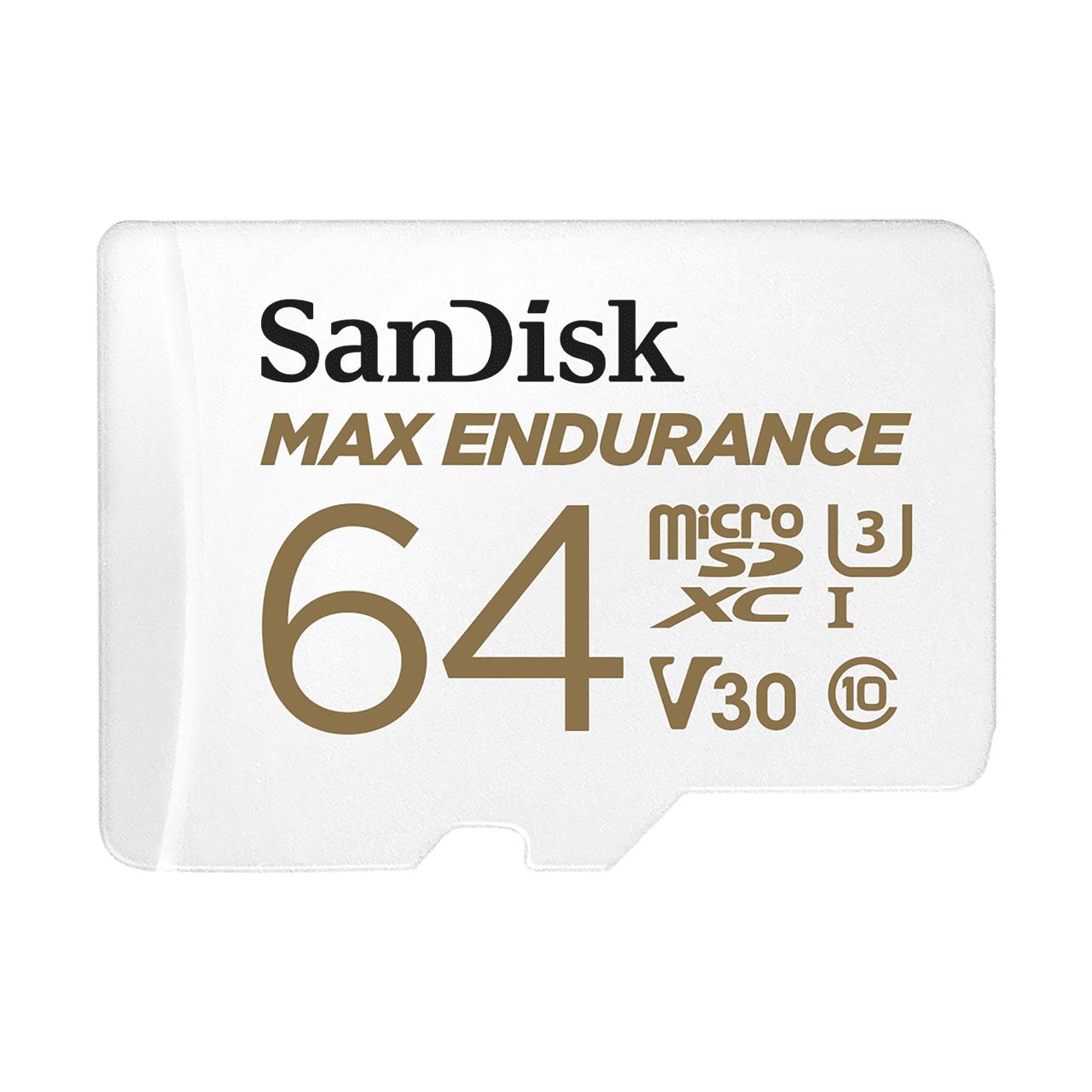 SanDisk Max Endurance 64 GB MicroSDXC UHS-I Klasės 10