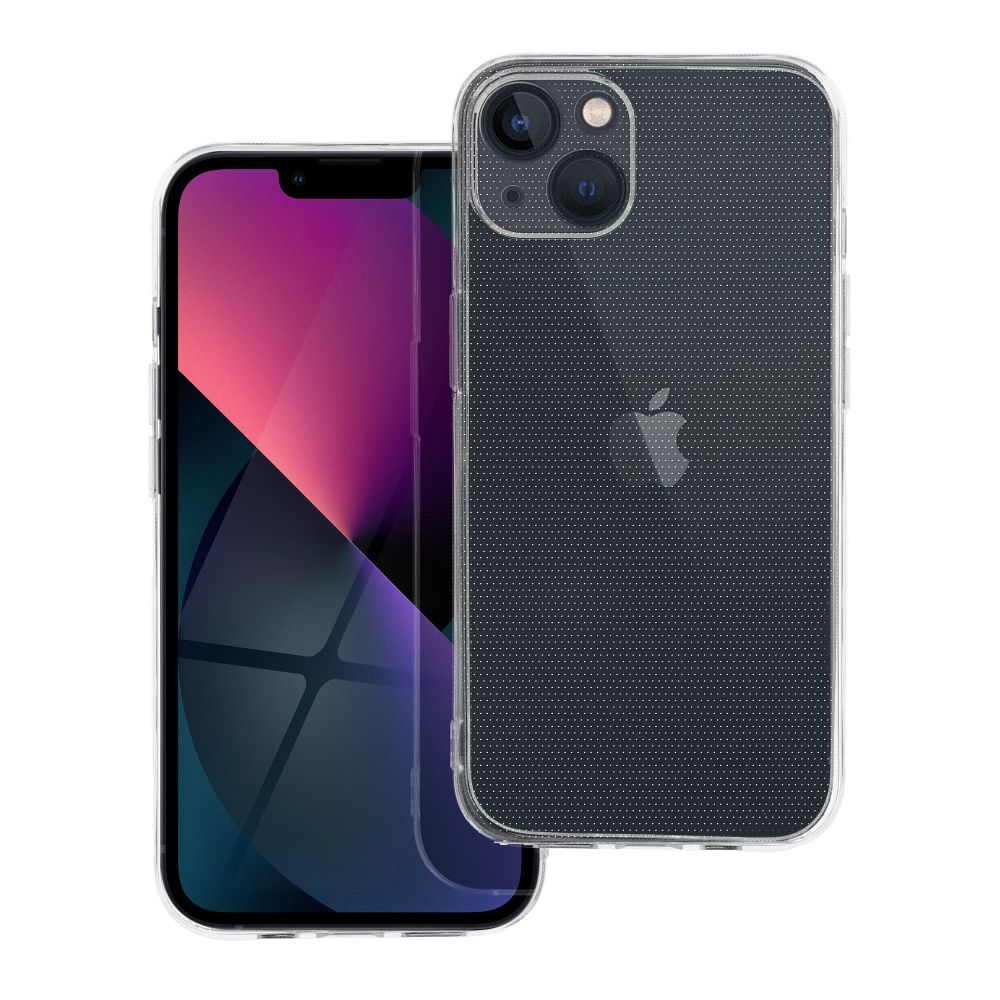 Dėklas telefonui 2 mm, skaidrus IPHONE 13 (kamera apsauga)