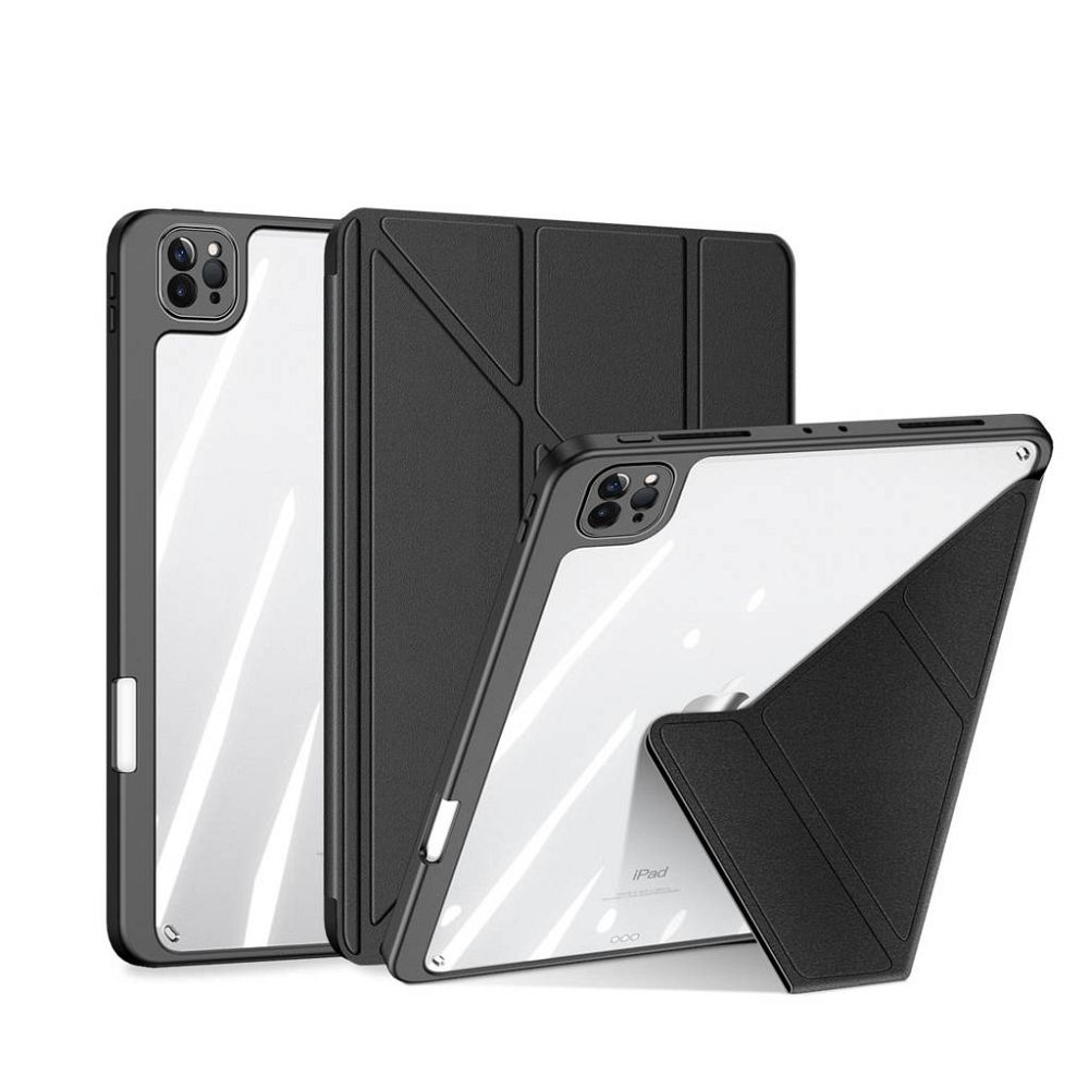DUX DUCIS dėklas MAGI su pieštuko laikikliu iPad Pro 11 (2018/2020/2021/2022) juodas