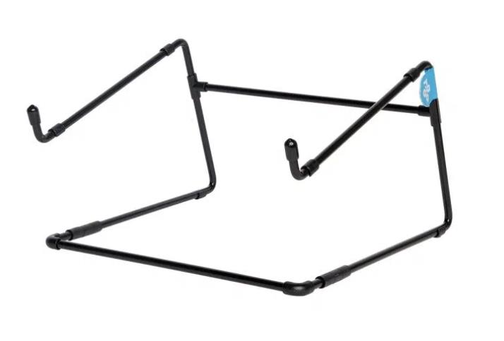 Nešiojamo kompiuterio stovas Steel Office Juodas R-Go Tools