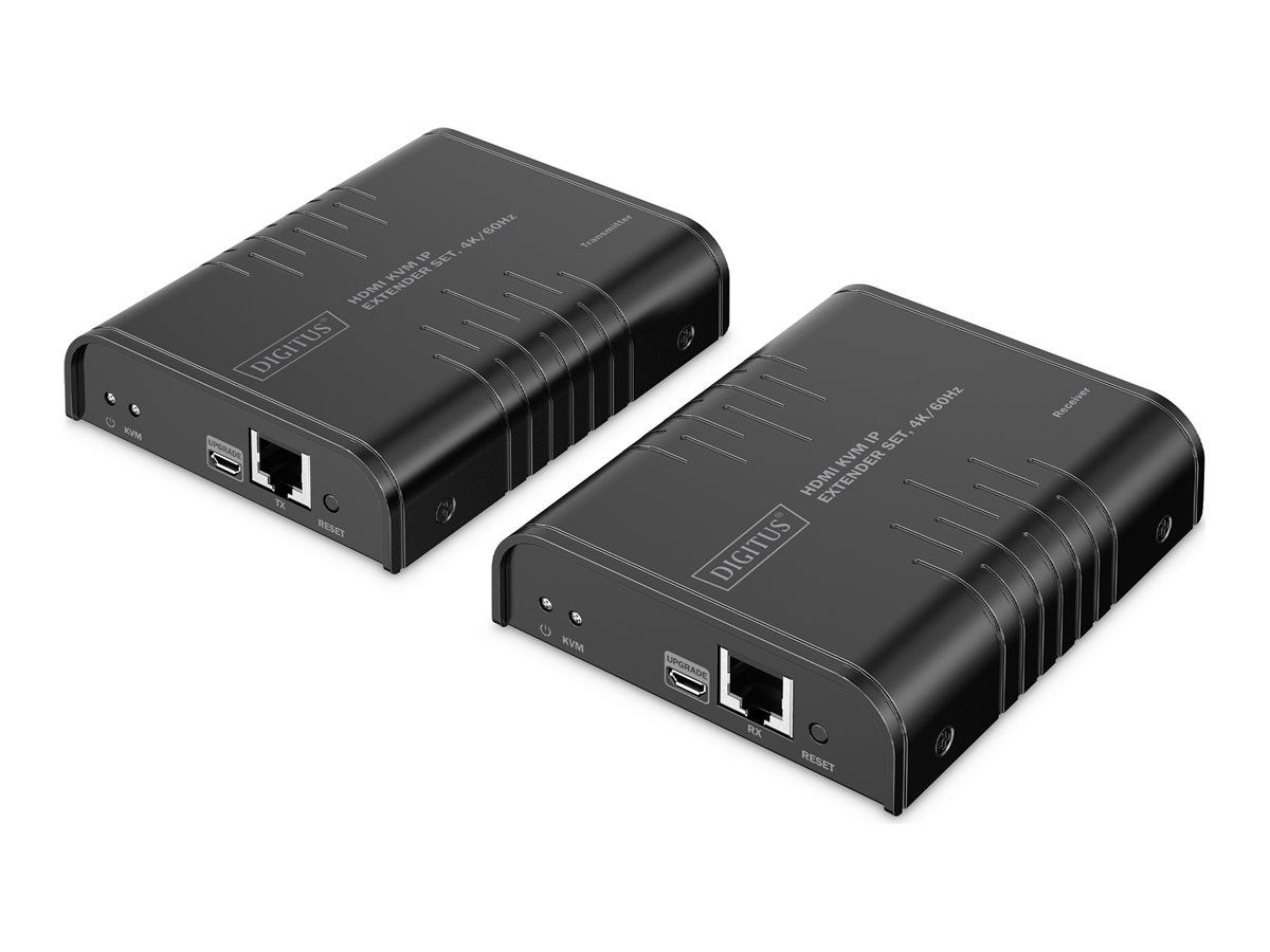 Digitus HDMI IP KVM signalo stiprintuvas rinkinys 4K/60Hz