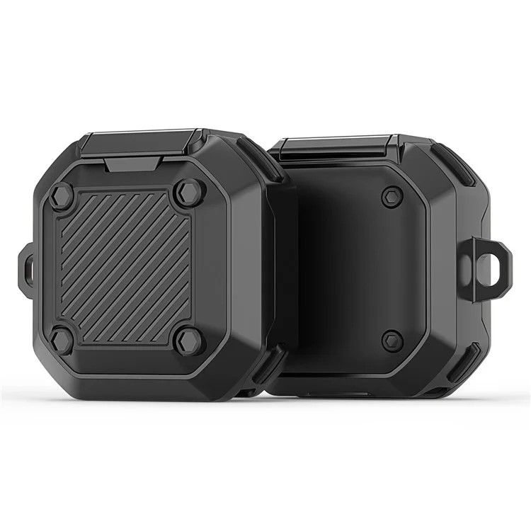 Dux Ducis SECG Ausinių dėklas Samsung Galaxy Buds Live / Buds Pro / Buds 2 / Buds 2 Pro (m) - juodas (m)