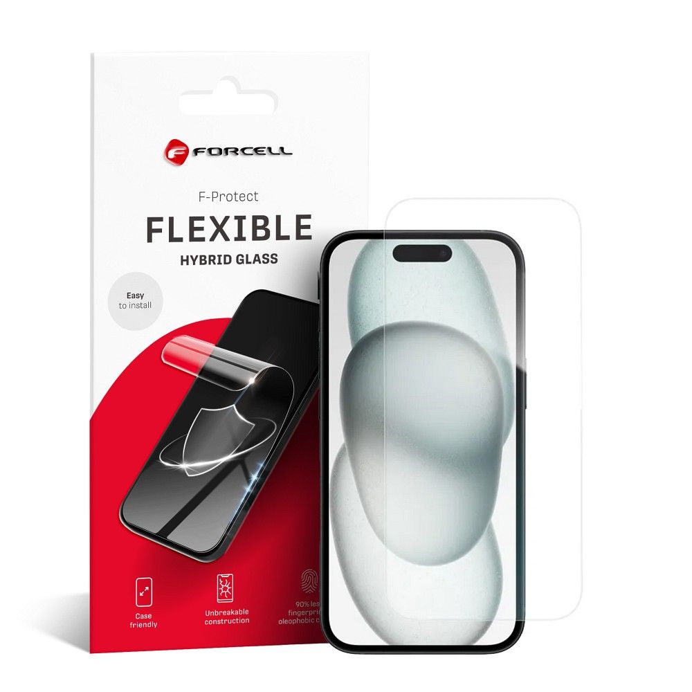 Forcell Lankstus Nano Stiklas Iphone 15