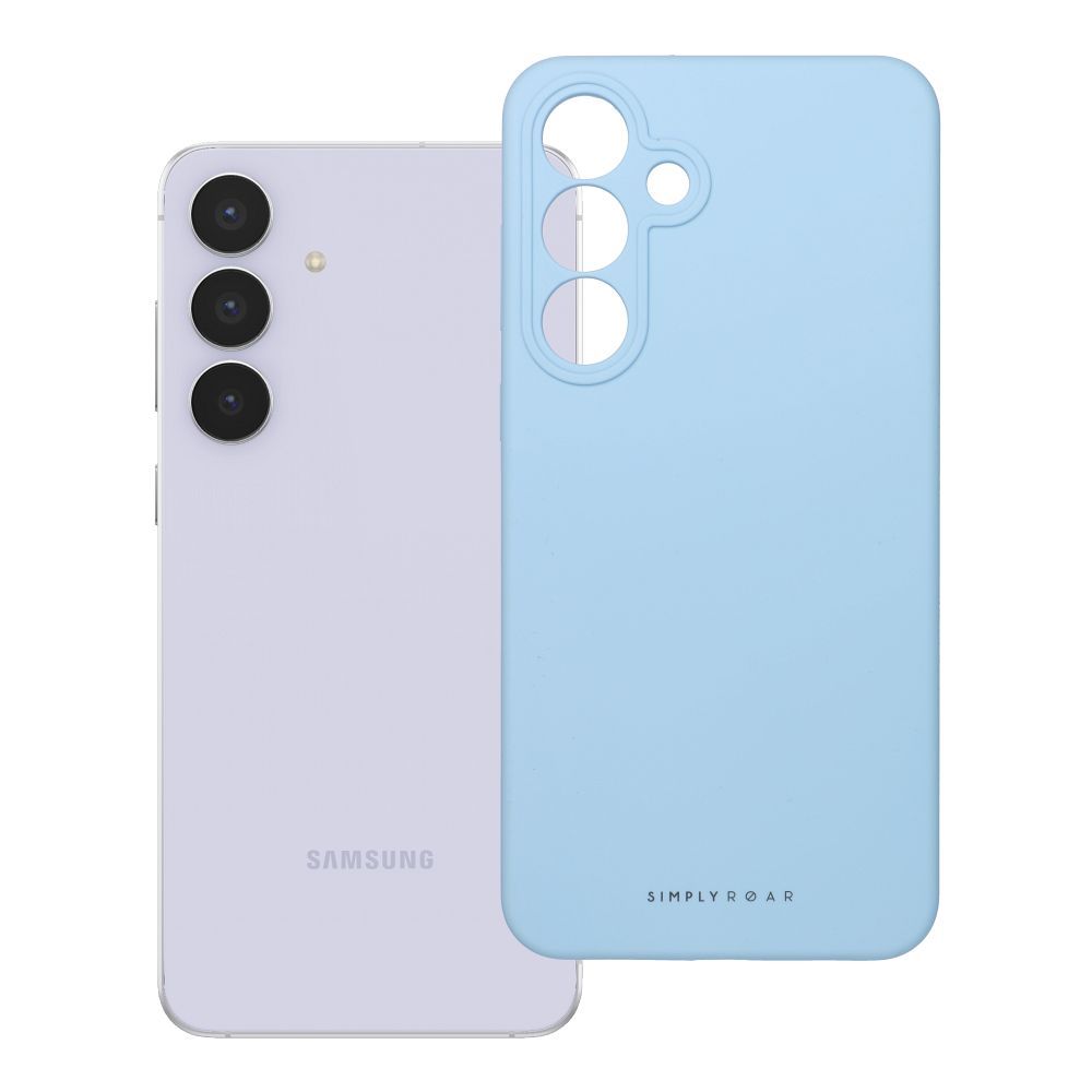 ROAR dėklas CLOUD SKIN SAMSUNG S25 FE šviesiai mėlynas