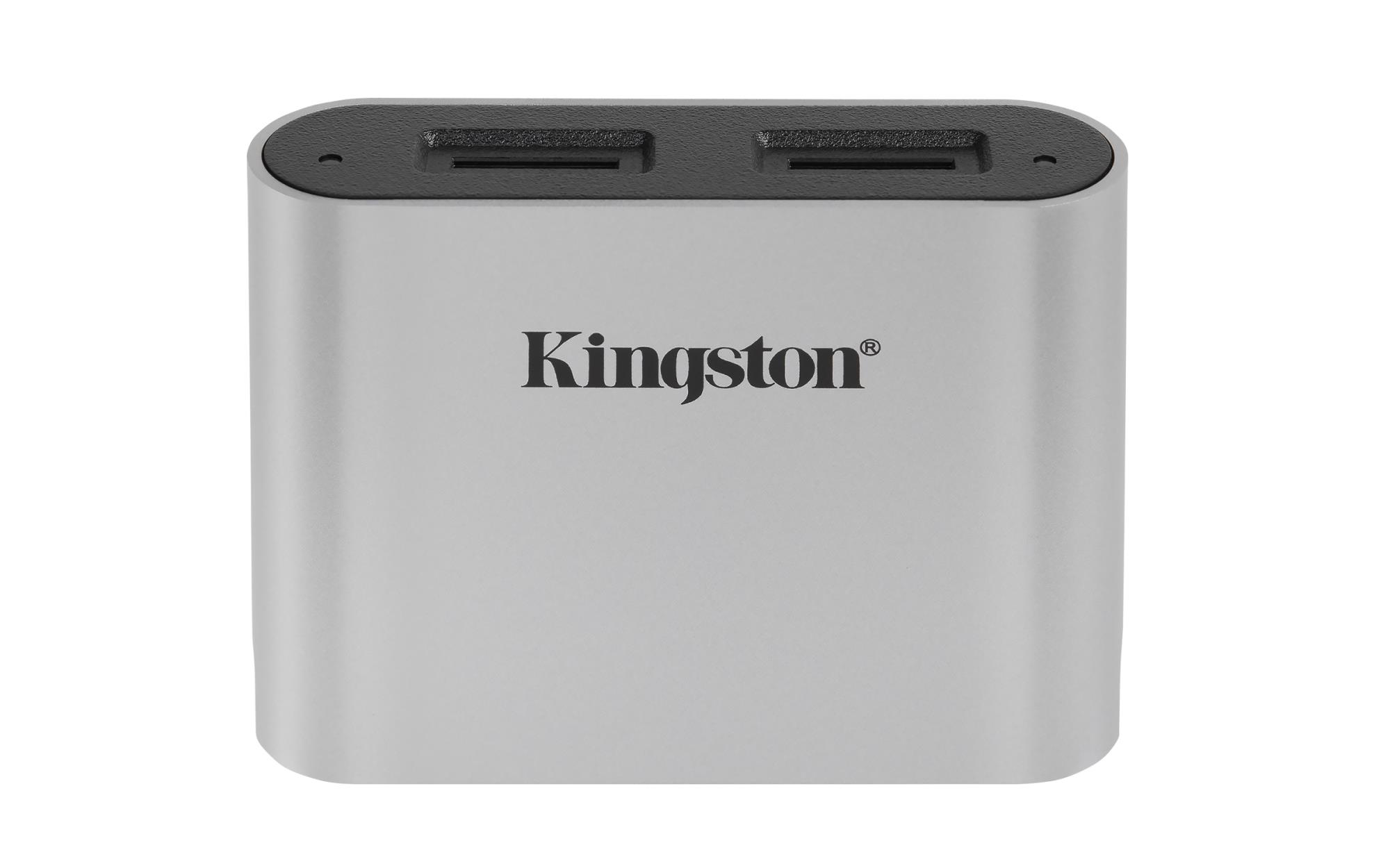 Kingston WFS-SDC USB3.2 dvigubas atminties kortelių skaitytuvas