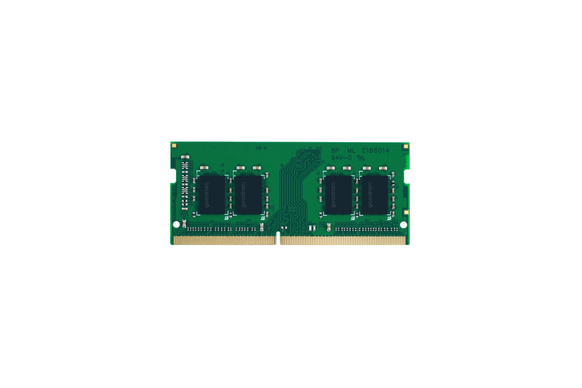 GOODRAM nešiojamo kompiuterio atmintis 16GB PC25600 DDR4 SO-DIMM GR3200S464L22/16G