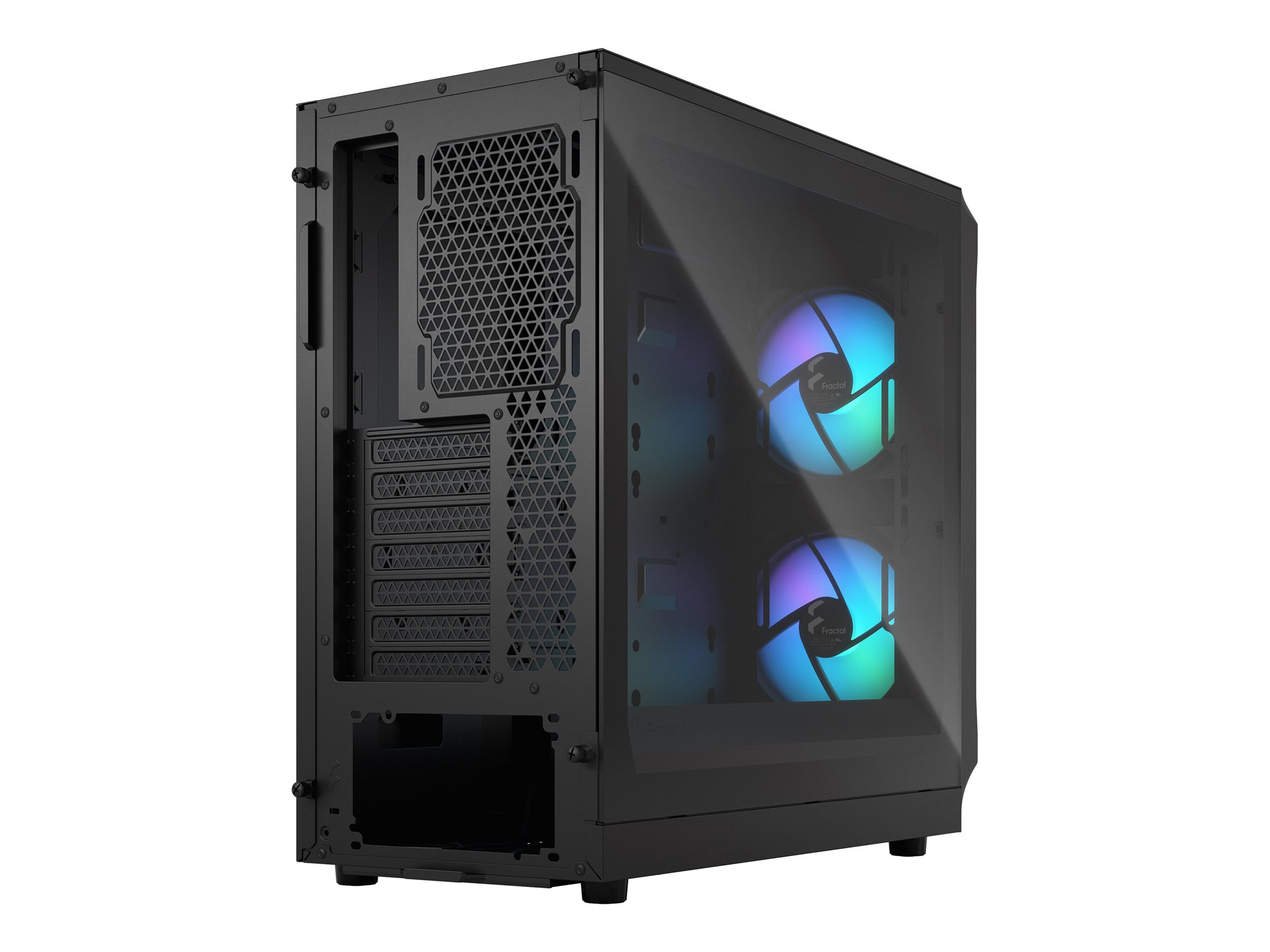 Fractal Design Focus 2 RGB juodas TG korpusas