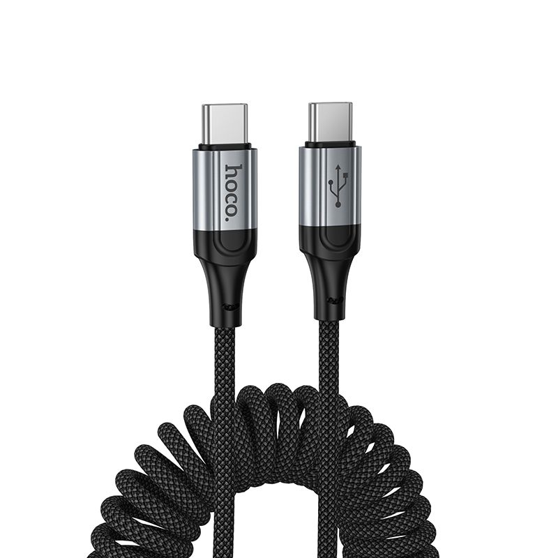 Kabelis USB C į USB C Hoco PD 3A 1,5 m X121 juodas