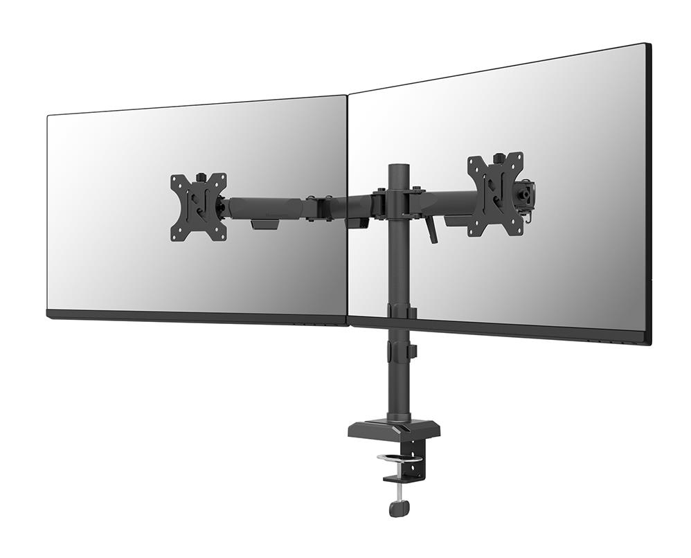Monitoriaus stalinis laikiklis 10-32" dvigubas DS60-600BL2 Neomounts
