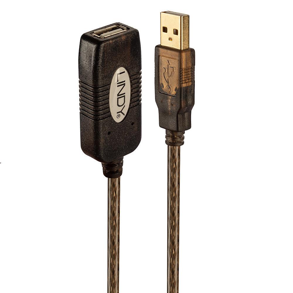 USB2 prailginimo šakotuvas 10m aktyvus 42635 Lindy