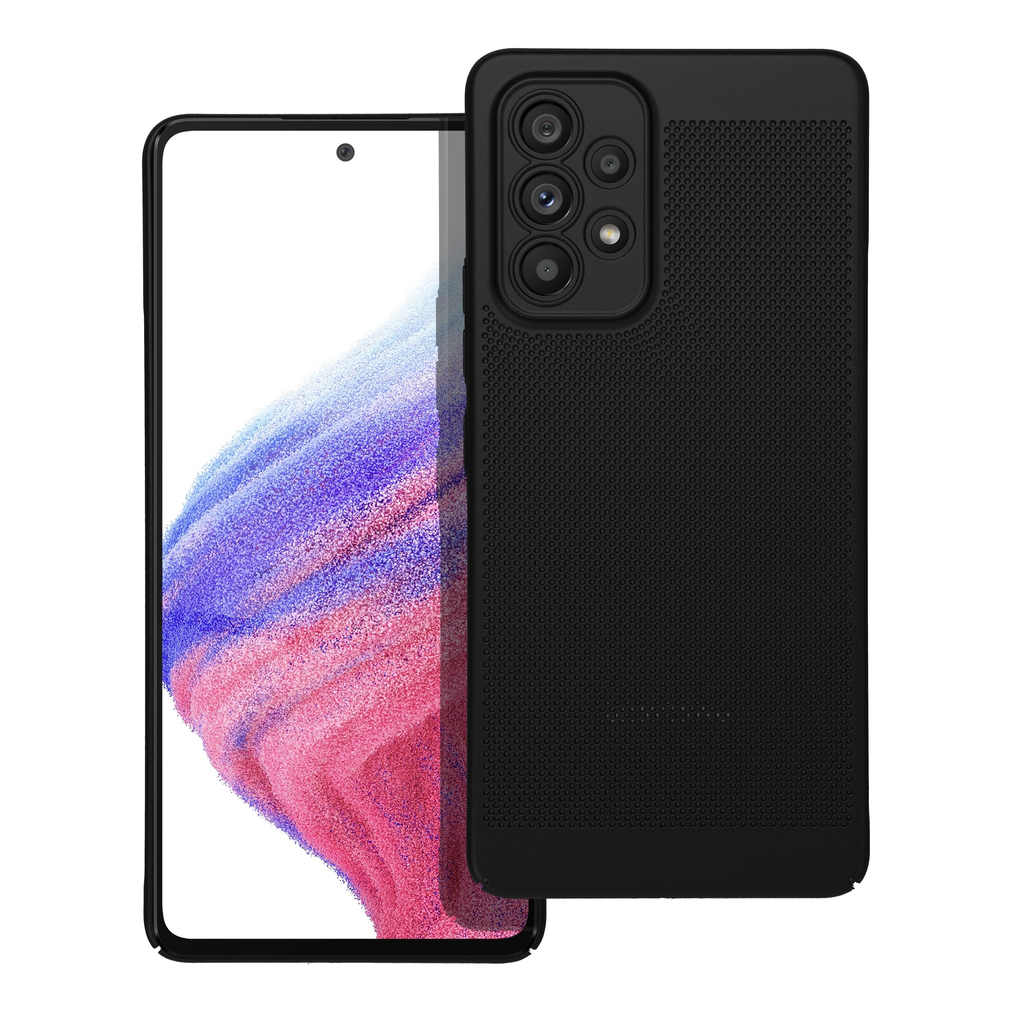 BREEZY dėklas telefonui SAMSUNG A53 5G juodas