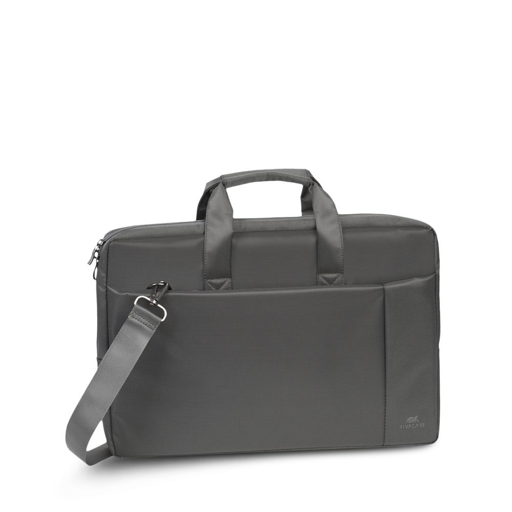 NB DĖKLAS CENTRINIS 17,3"/8251 PILKAS RIVACASE